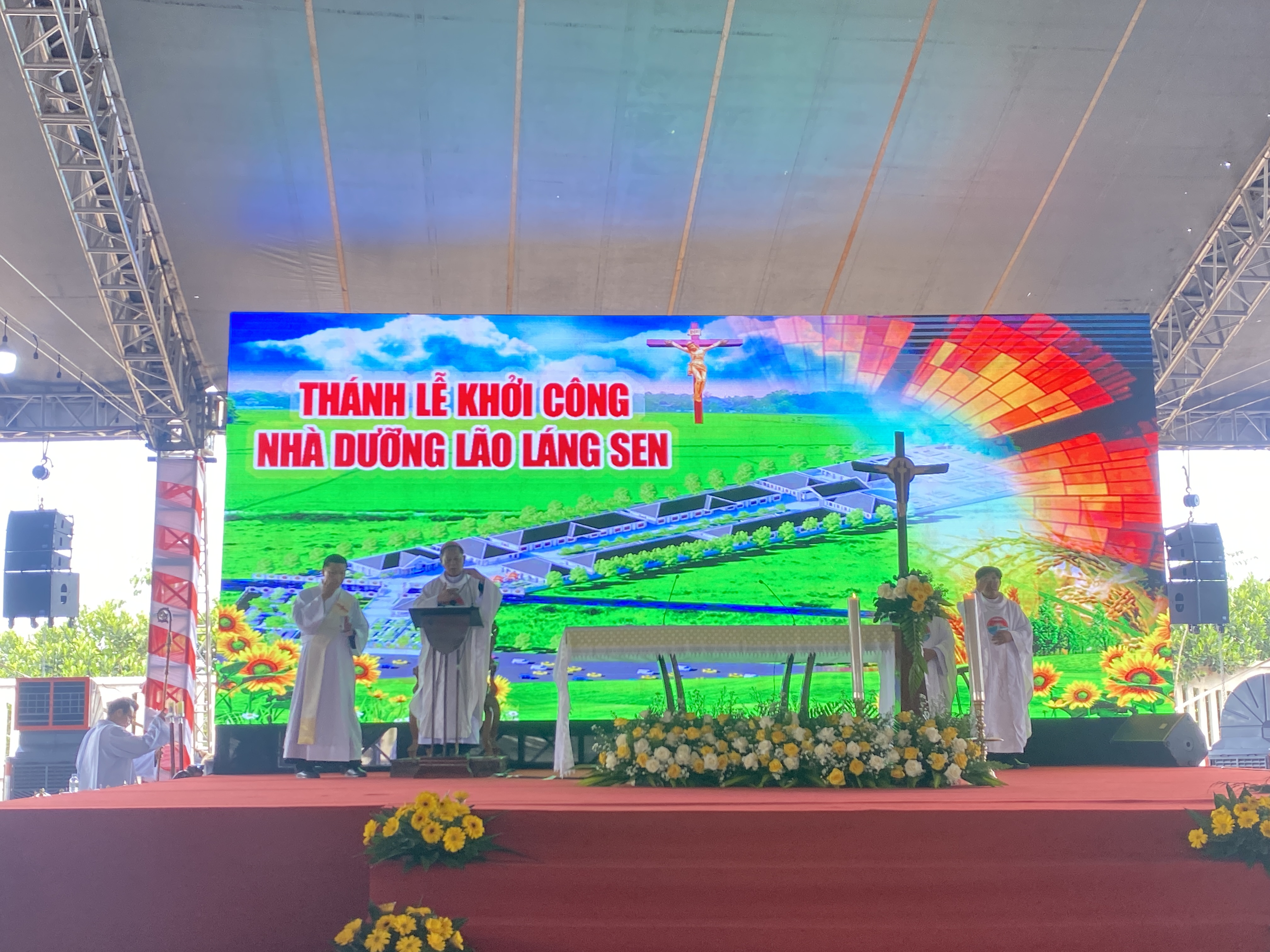 Giáo phận Long Xuyên: Thánh lễ khởi công Nhà dưỡng lão Láng Sen